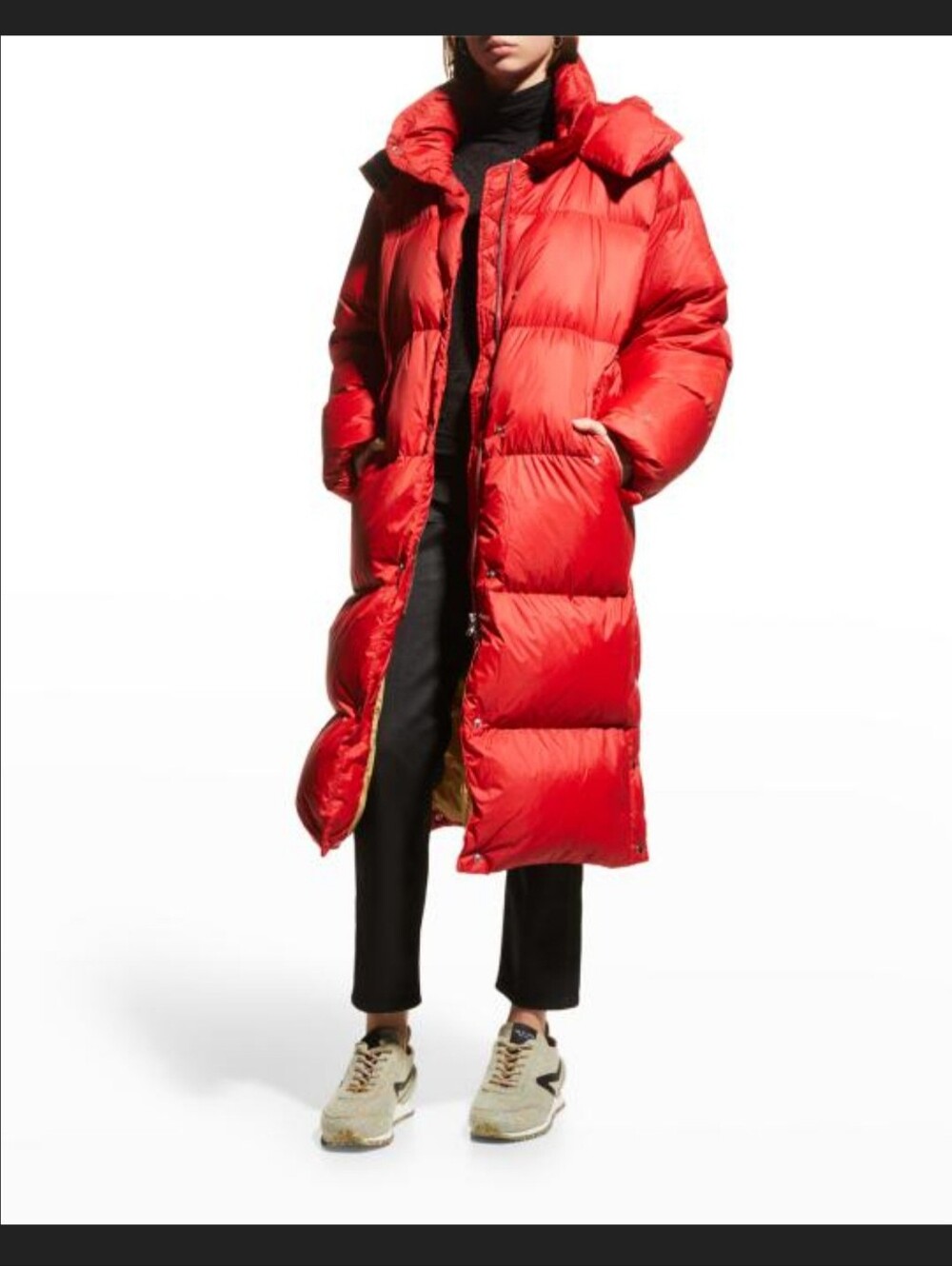 rag & bone Red Long Joelle Puffer Down Coat (size XS)